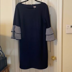 Blue and White Chico’s dress size 3